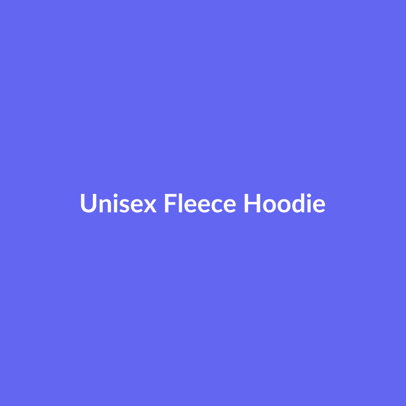 Unisex Fleece Hoodie