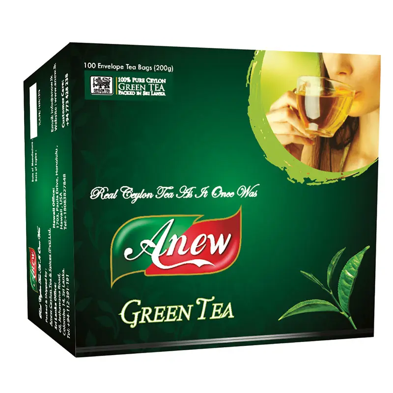 ANEW Ceylon Tea – Green Tea Fanning’s 100 TB Premium 200g