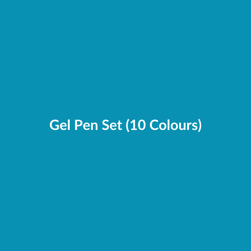 Gel Pen Set (10 Colours)